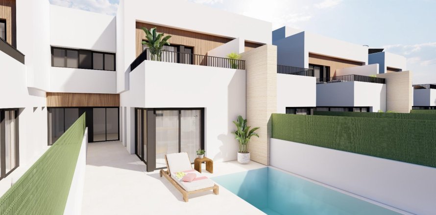 Villa en Santiago de la Ribera, Murcia, España 3 dormitorios, 104 m2 No. 170695