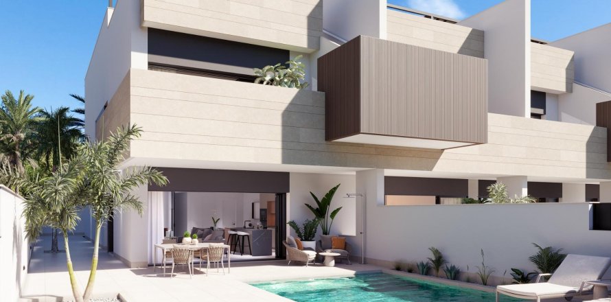 Bungalow in Pilar de la Horadada, Alicante, Spain 3 bedrooms, 92 sq.m. No. 189578