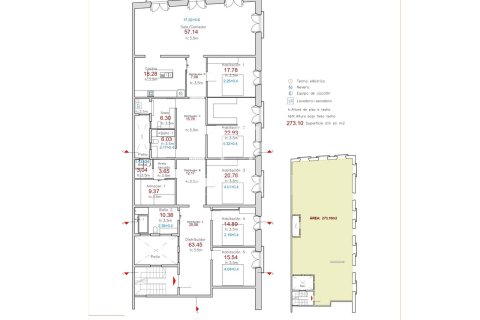 Apartament w Barcelona, Hiszpania 5 sypialni, 300 mkw. nr 150902 – zdjęcie 29