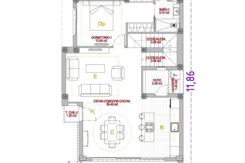 Villa in vendita a Finestrat, Alicante, Spagna 5 camere da letto, 205 mq. N° 141633 - foto 8