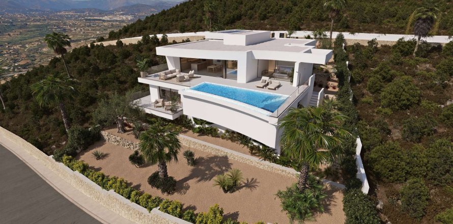 Huvila Benitachell, Alicante, Espanja 4 makuuhuonetta, 249 m2 No. 190750