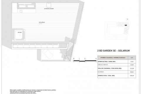 Bungalow zum Verkauf La Veleta, Alicante, Spanien 2 Schlafzimmer, 112 m2 Nr. 116563 - Foto 10