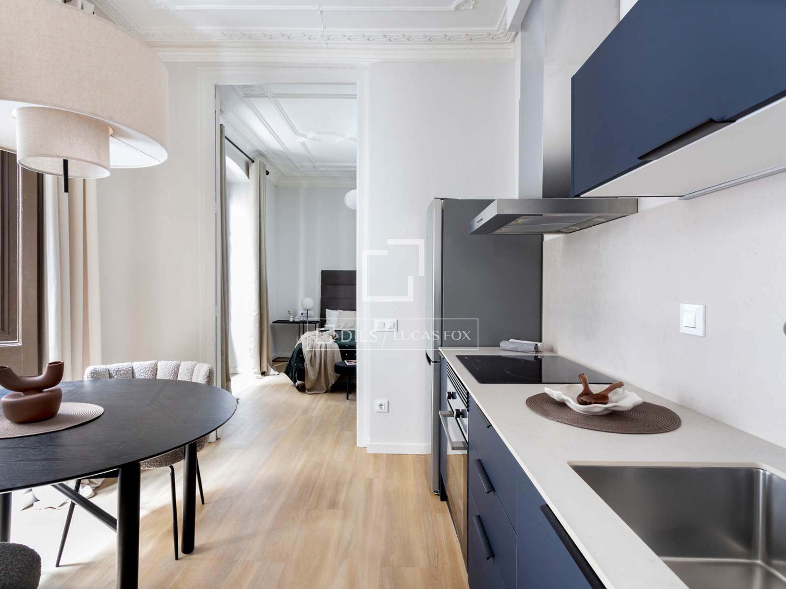Huoneisto Barcelona, Espanja 1 makuuhuone, 55 m2 No. 166783