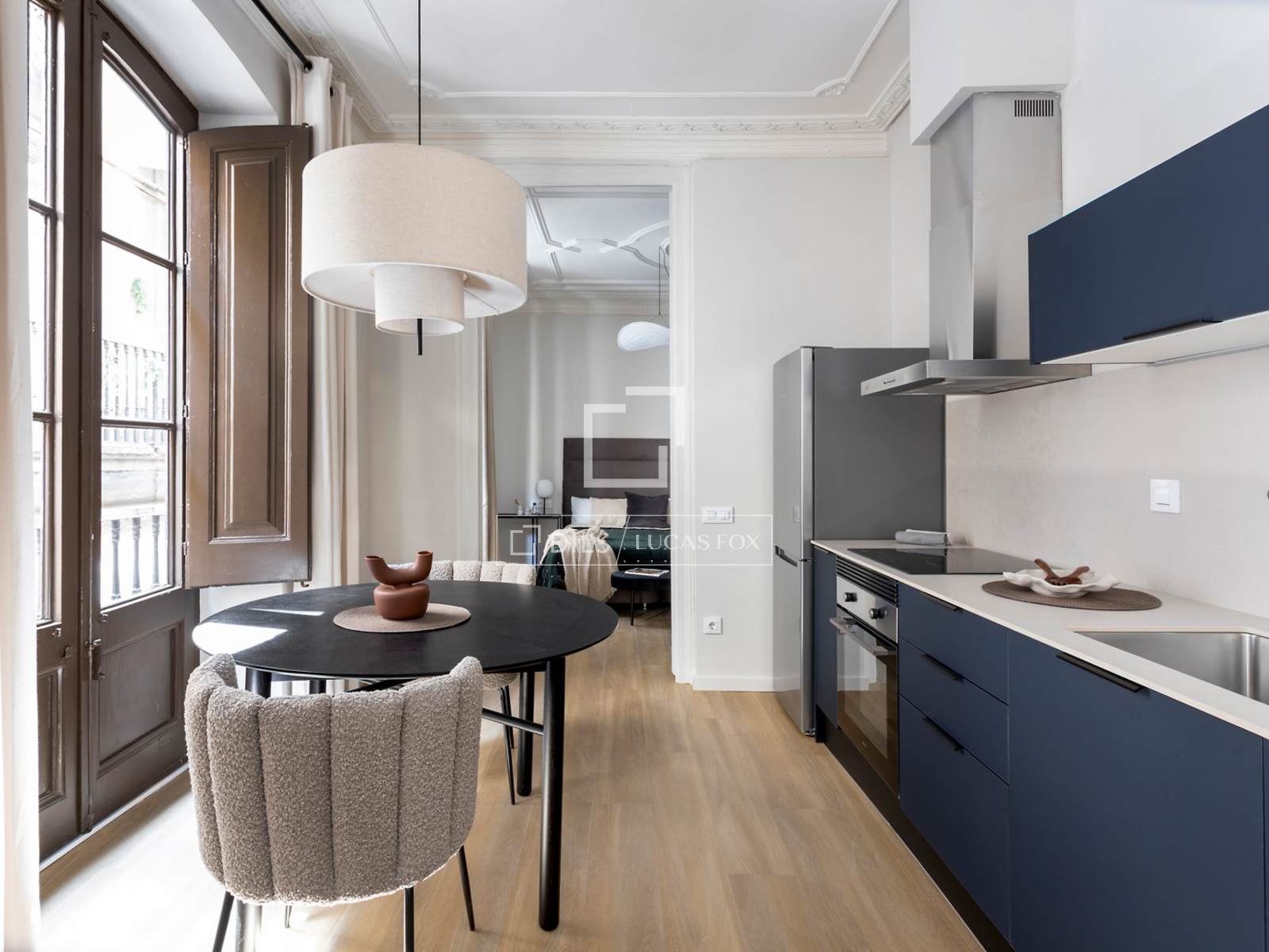Huoneisto Barcelona, Espanja 1 makuuhuone, 55 m2 No. 166783