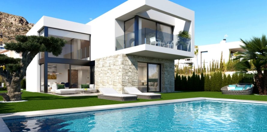 Villa Finestrat, Alicante, Spānijā 3 istabas, 150 m2 Nr. 145274