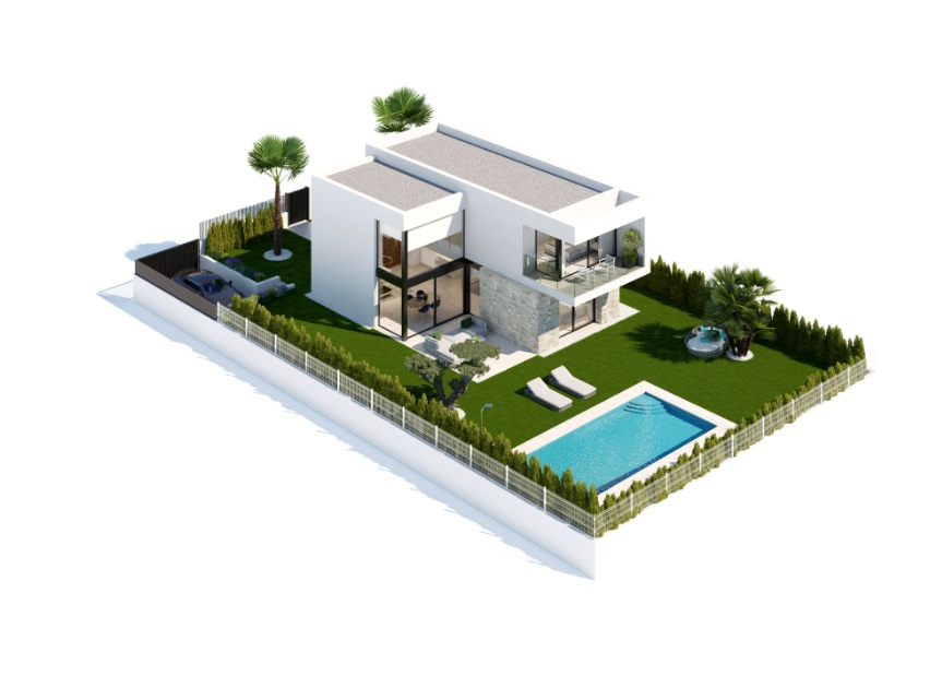 Villa a Finestrat, Alicante, Spagna 3 camere da letto, 150 mq. N° 145274