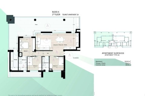 Apartment for sale in Los Alcazares, Murcia, Spain 3 bedrooms, 106 sq.m. No. 187336 - photo 18
