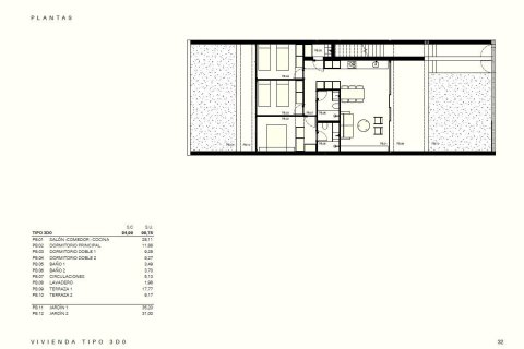 Bungalow till salu i Los Balcones, Alicante, Spanien 3 sovrum, 99 kvm. Nr. 187333 - foto 15