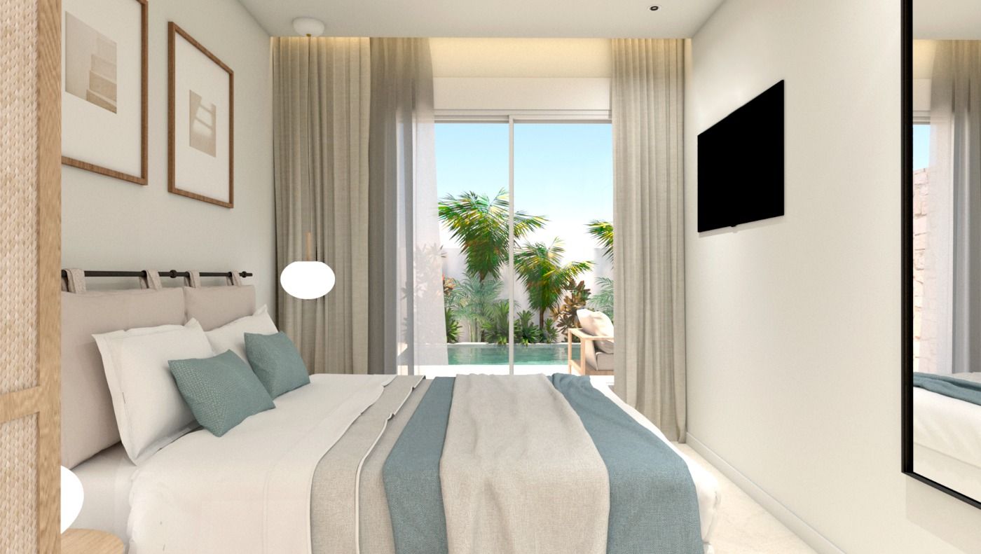 Bungalow w Pilar de la Horadada, Alicante, Hiszpania 3 sypialnie, 84 mkw. nr 113486
