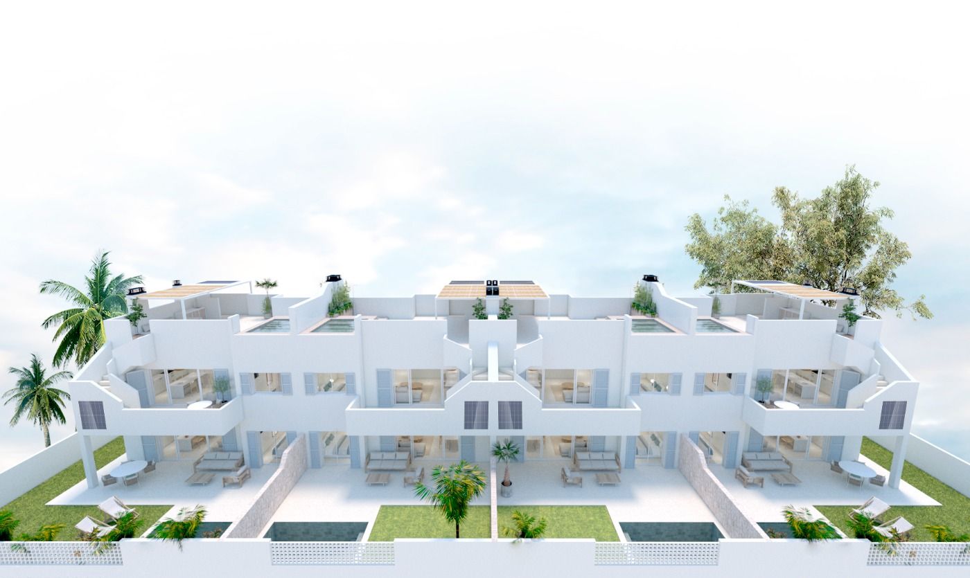 Bungalow w Pilar de la Horadada, Alicante, Hiszpania 3 sypialnie, 84 mkw. nr 113486