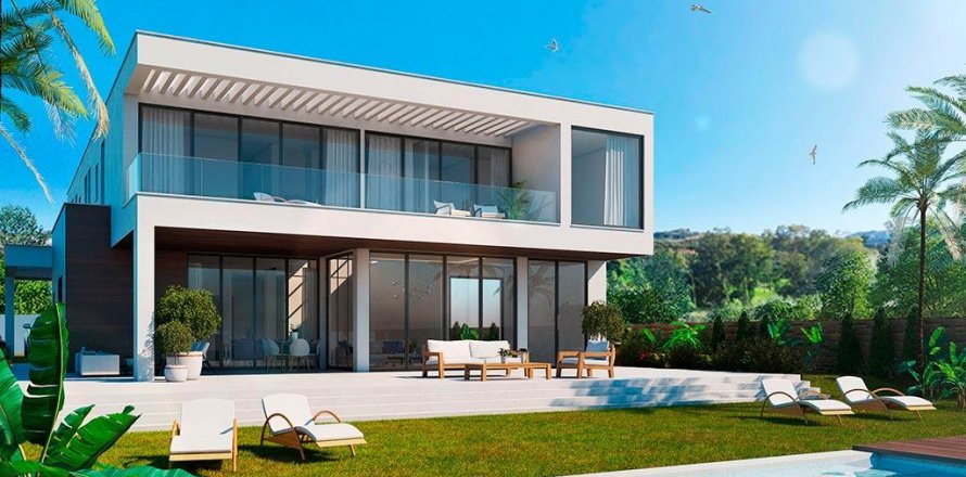 Villa Mijas Costa, Malaga, Spain 4 bedrooms, 407.01 sq.m. No. 104736