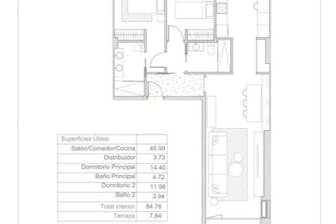 Apartment à vendre à Principado De Andorra (Ninguna Poblacion Tiene C.P.), Lleida, Espagne, 2 chambres, 97 m2 No. 157484 - photo 17