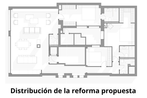 Apartamento en venta Madrid, España 3 dormitorios, 185 m2 No. 133038 - foto 17