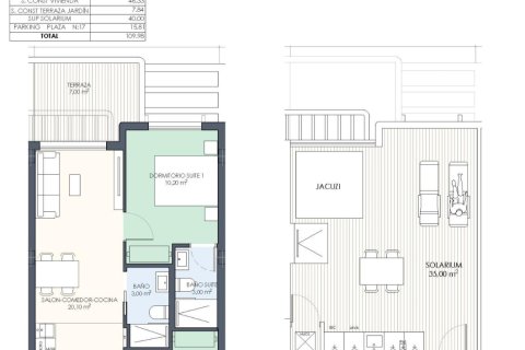 Bungalow zum Verkauf in Pilar de la Horadada, Alicante, Spanien 2 Schlafzimmer, 46 m2 Nr. 141985 - Foto 14