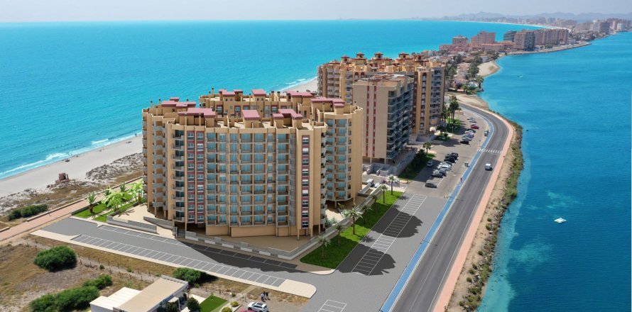 Apartamento en La Manga del Mar Menor, Murcia, España 2 dormitorios, 111 m2 No. 167497