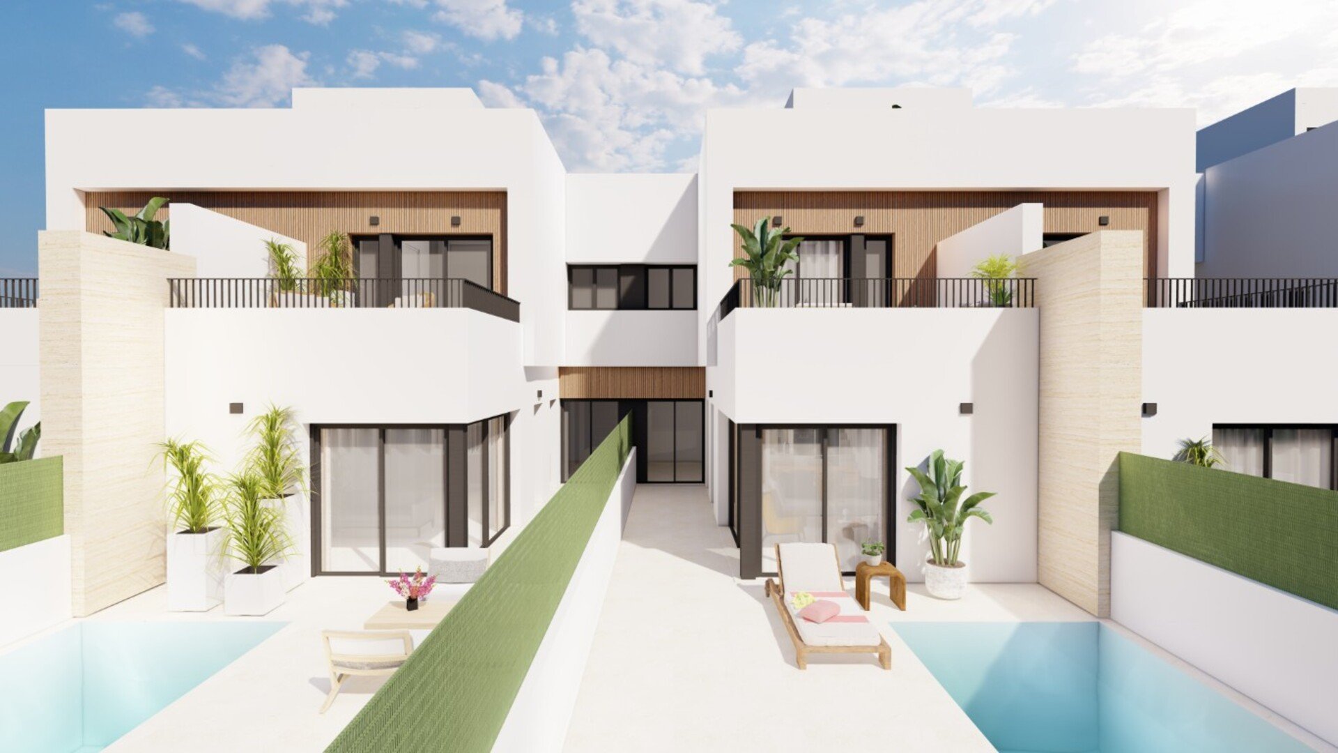 Villa en Residencial Rosa Morada, Murcia, Espagne 3 chambres, 104.25 m2 No. 148431