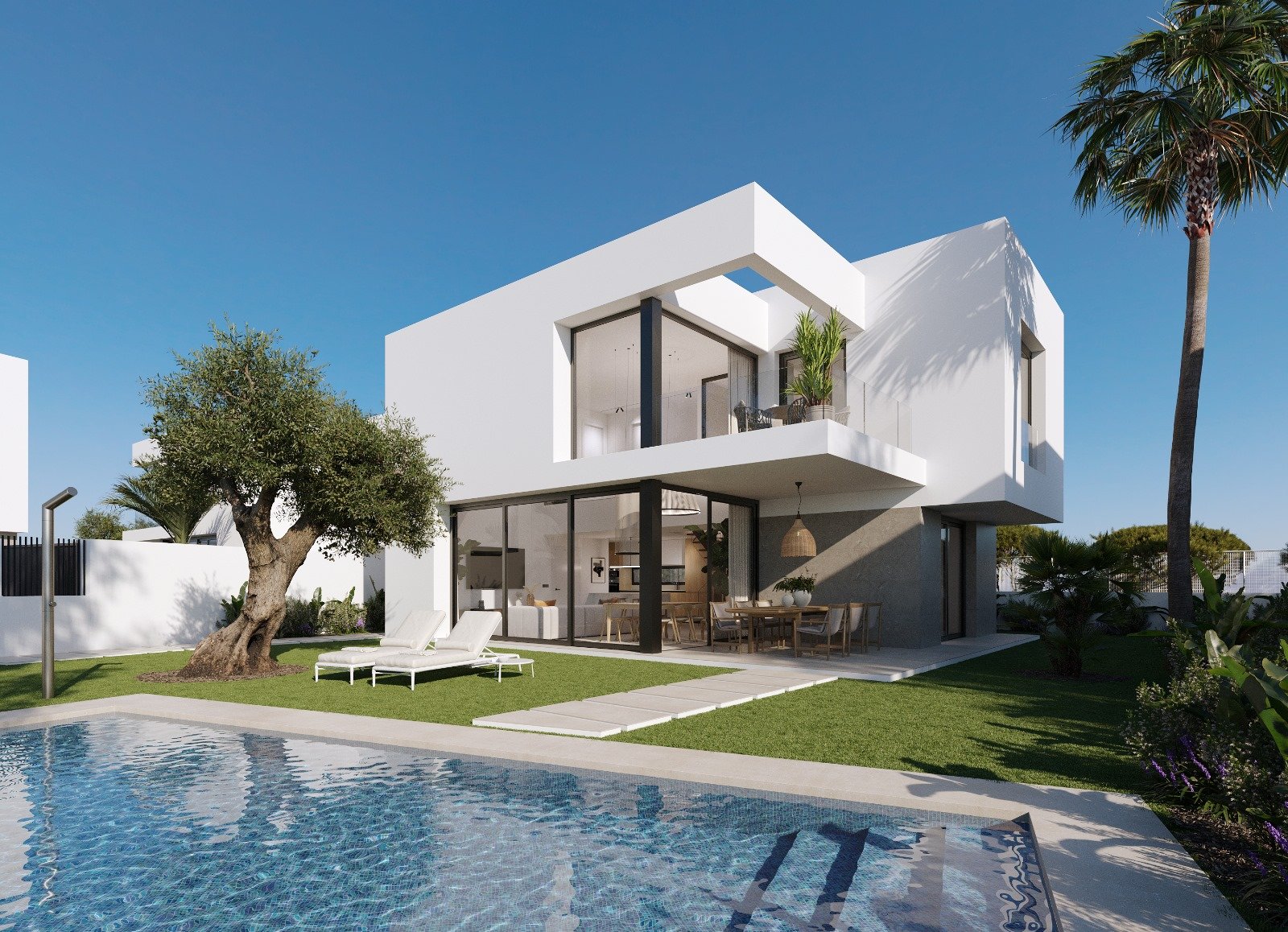 Villa in Benidorm, Alicante, Spain 3 bedrooms, 154 sq.m. No. 148123