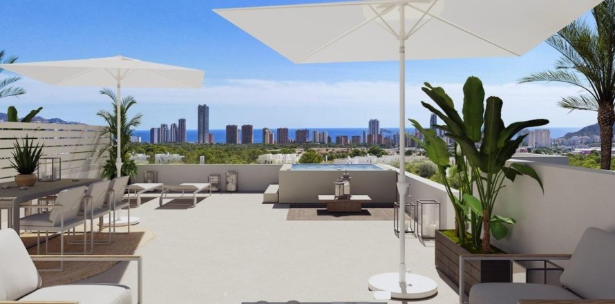 Penthouse in Finestrat, Alicante, Spain 3 bedrooms, 108 sq.m. No. 169054