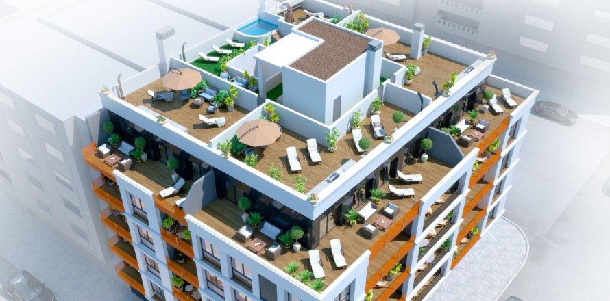 Appartamento a Torrevieja, Alicante, Spagna 1 camera da letto, 90 mq. N° 143508