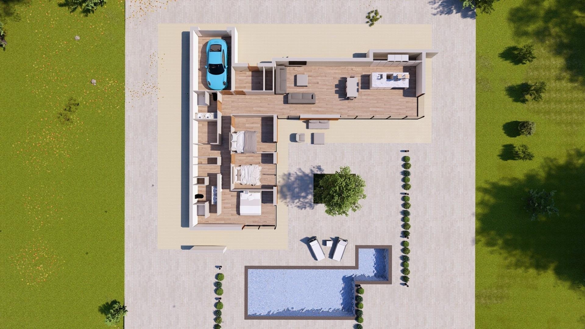 Villa Pinoso, Alicante, Spānijā 3 istabas, 265 m2 Nr. 193353