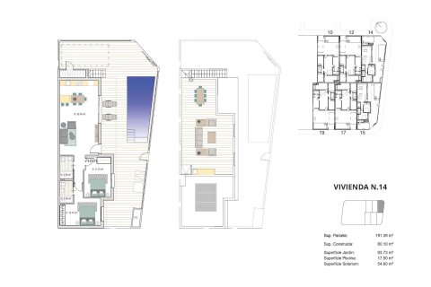 Villa en venta Torre-Pacheco, Murcia, España 2 dormitorios, 80 m2 No. 135298 - foto 18