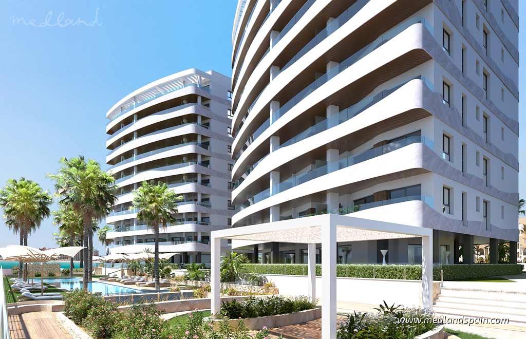 Lägenhet i La Manga del Mar Menor, Murcia, Spanien 1 sovrum, 51 kvm. Nr. 155240