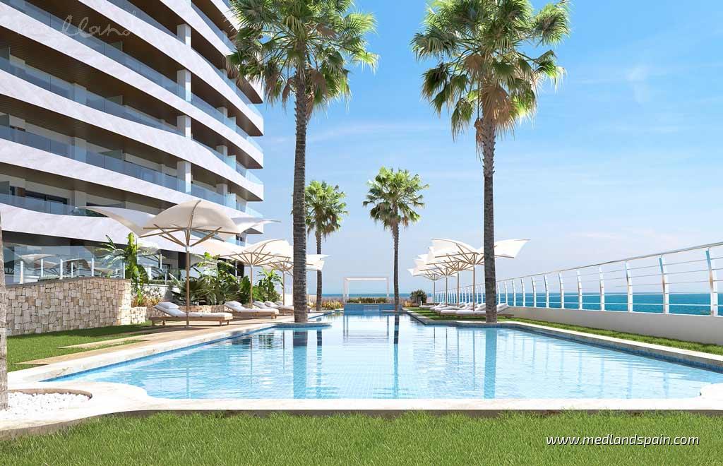 Lägenhet i La Manga del Mar Menor, Murcia, Spanien 1 sovrum, 51 kvm. Nr. 155240