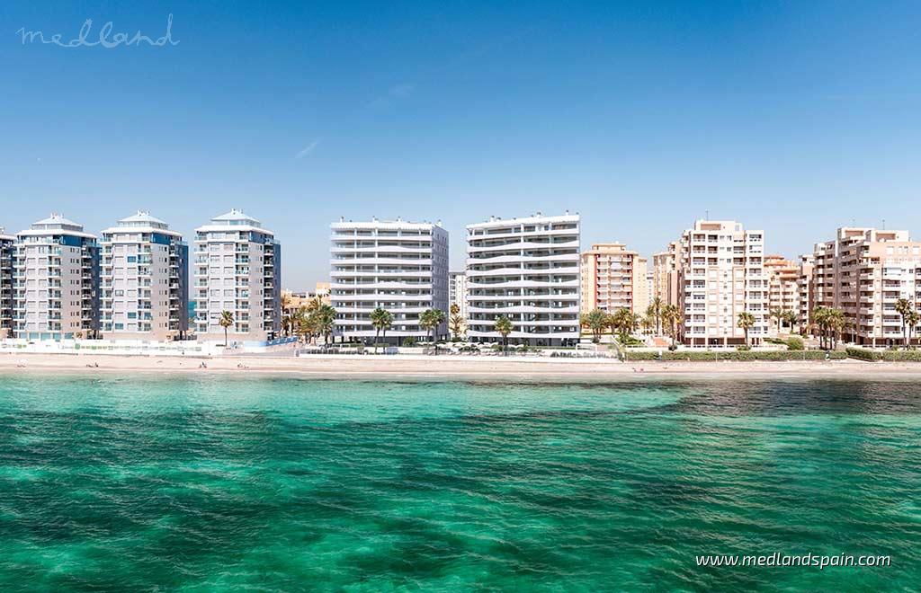 Lägenhet i La Manga del Mar Menor, Murcia, Spanien 1 sovrum, 51 kvm. Nr. 155240