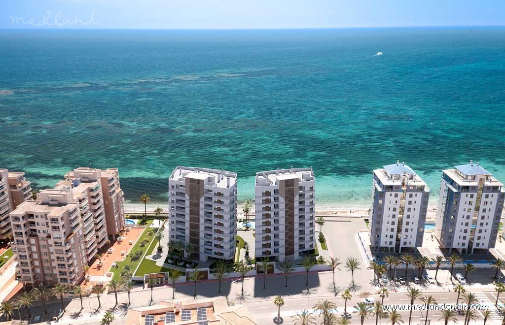 Lägenhet i La Manga del Mar Menor, Murcia, Spanien 1 sovrum, 51 kvm. Nr. 155240