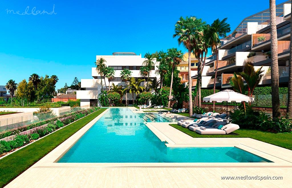 Apartamento en Manilva, Málaga, España 3 dormitorios, 166 m2 No. 155239