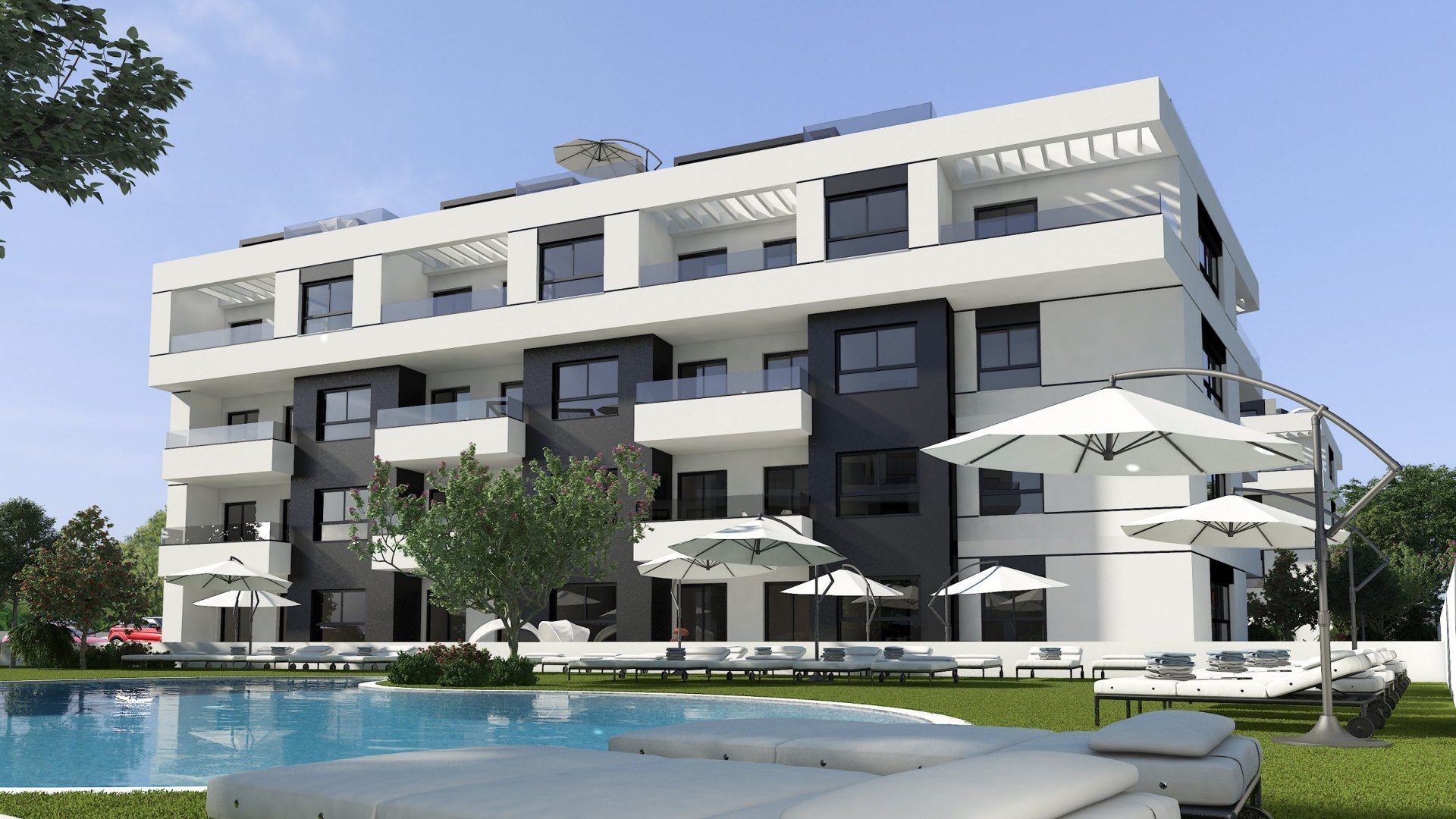 Huoneisto Valentino Golf III, Alicante, Espanja 2 makuuhuonetta, 72.95 m2 No. 66431