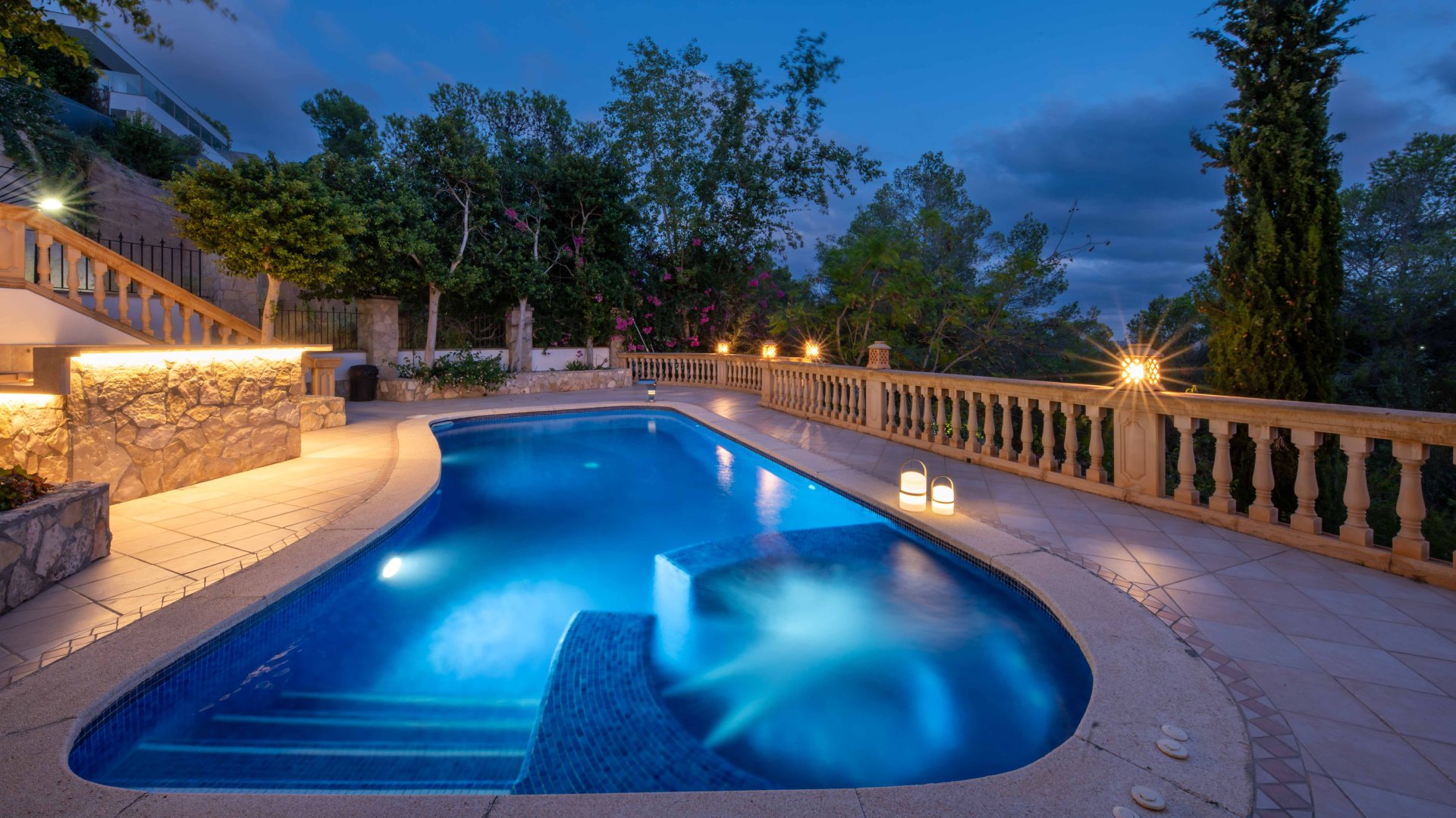 Villa i Costa D'en Blanes, Mallorca, Spanien 4 sovrum, 327 kvm. Nr. 155030