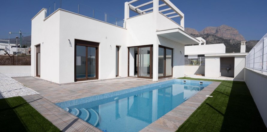 Villa en Polop, Alicante, España 3 dormitorios, 120 m2 No. 142600