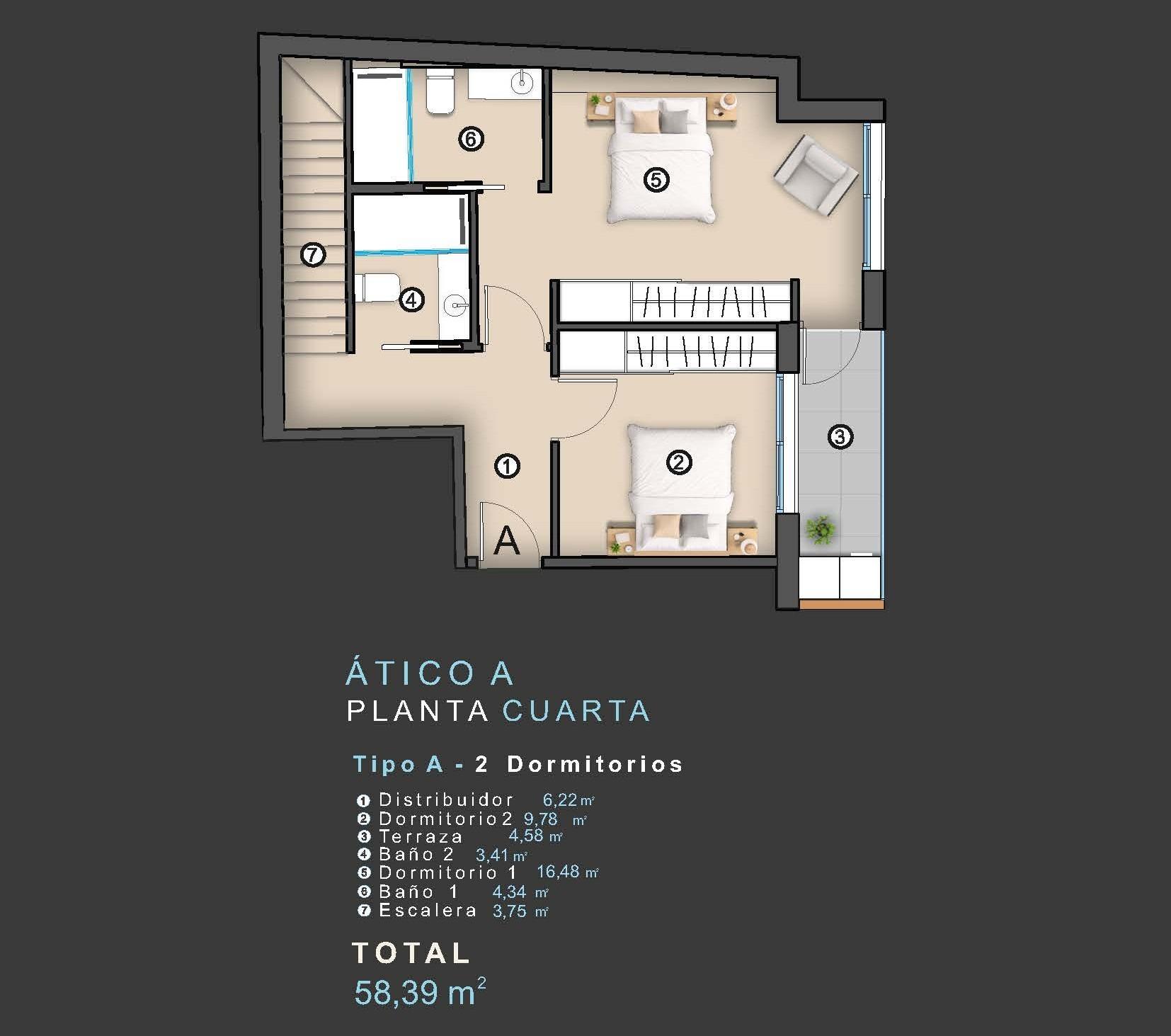 Appartamento a Torrevieja, Alicante, Spagna 2 camere da letto, 90 mq. N° 161230