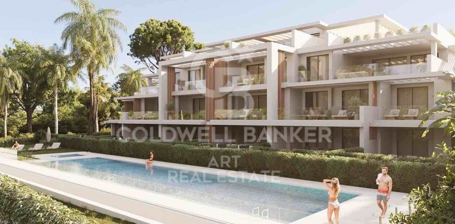 Kattohuoneisto Estepona, Malaga, Espanja 3 makuuhuonetta, 253 m2 No. 160017