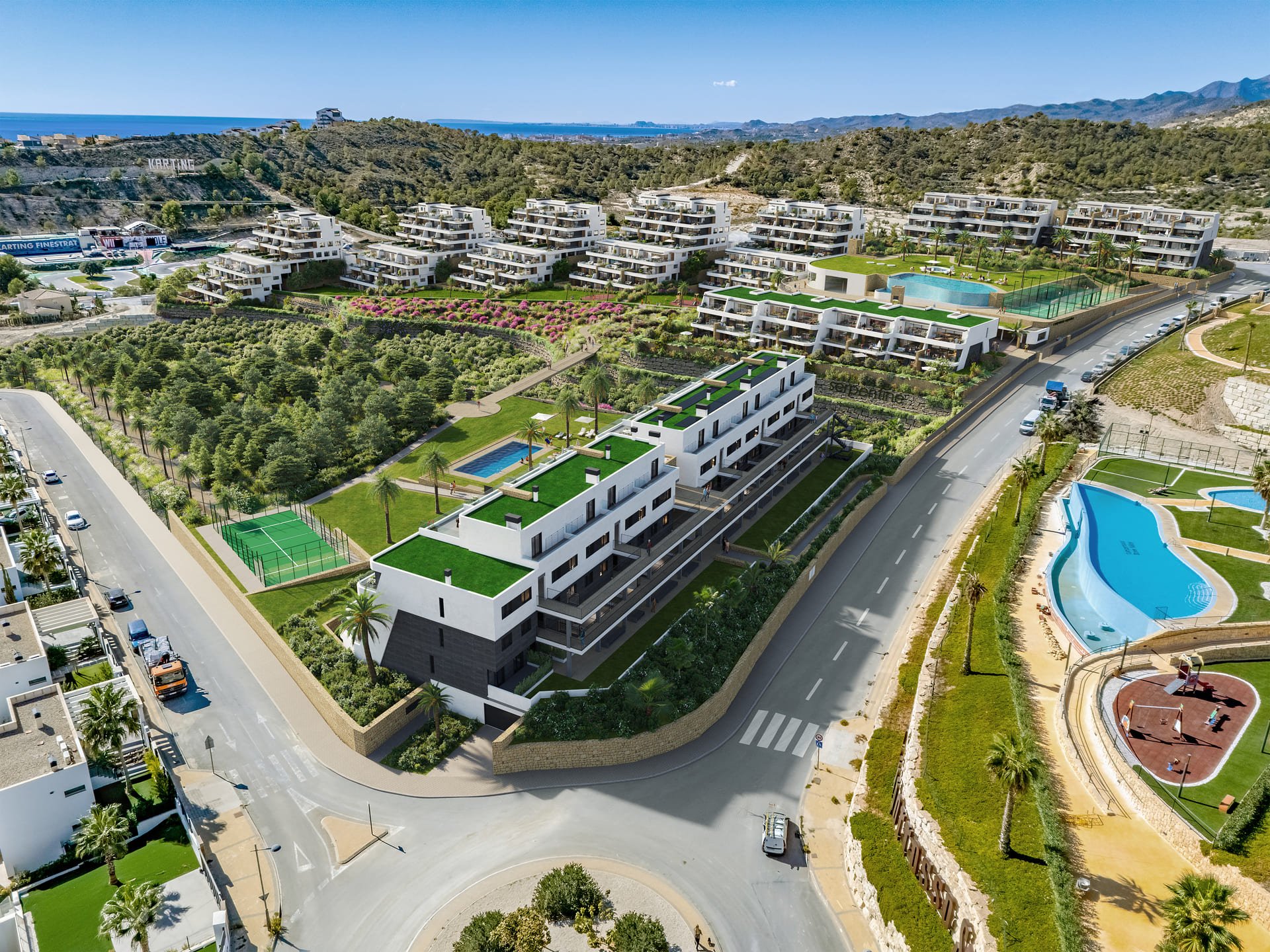 Apartment in Finestrat, Alicante, Spain 2 bedrooms, 193 sq.m. No. 182718