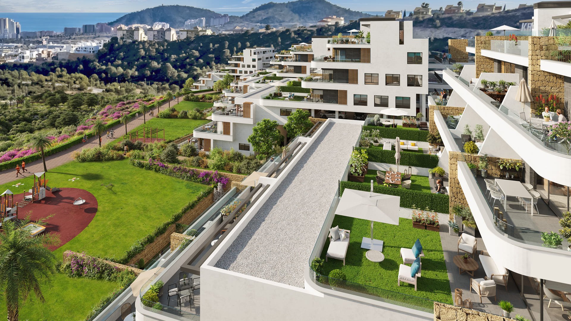 Apartment in Finestrat, Alicante, Spain 2 bedrooms, 193 sq.m. No. 182718