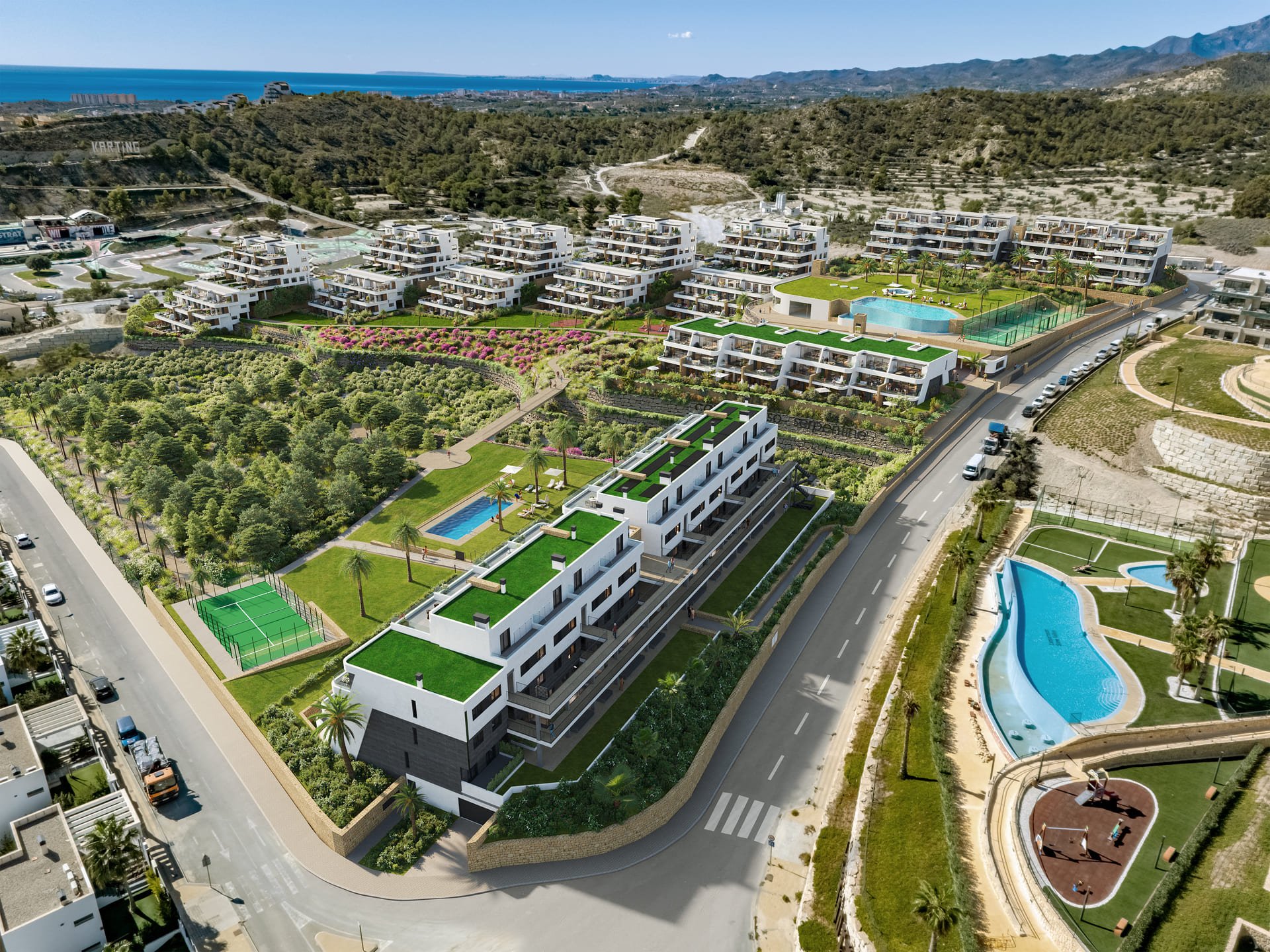 Apartment in Finestrat, Alicante, Spain 2 bedrooms, 193 sq.m. No. 182718