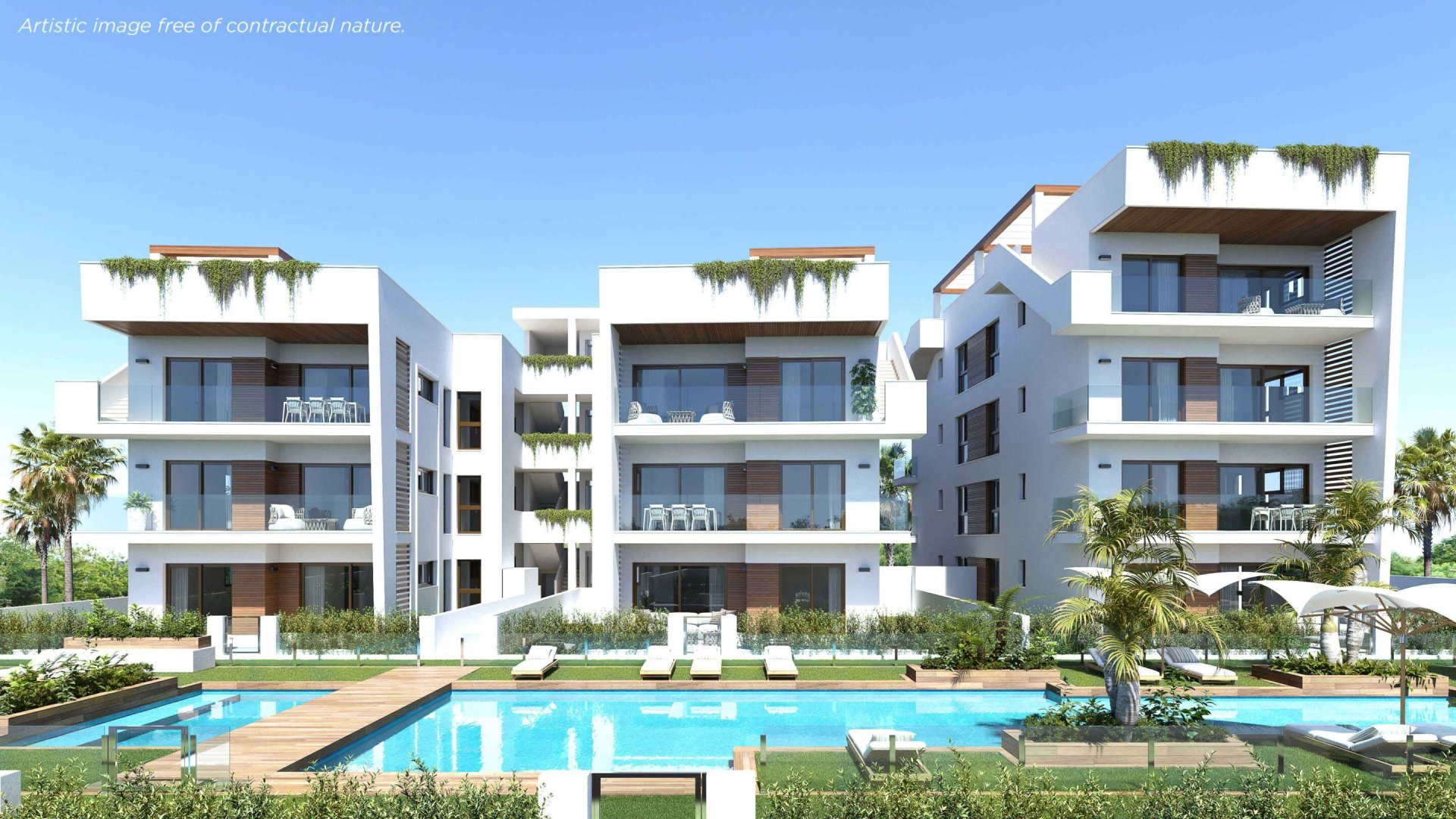 Penthouse w Los Alcazares, Murcia, Hiszpania 3 sypialnie,  nr 182717