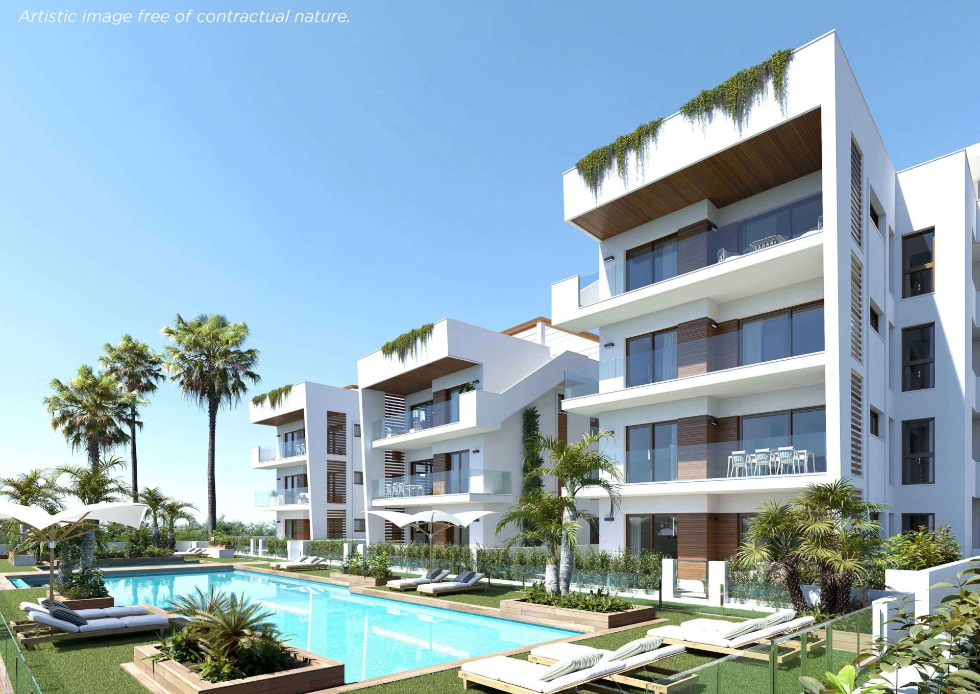 Penthouse w Los Alcazares, Murcia, Hiszpania 3 sypialnie,  nr 182717
