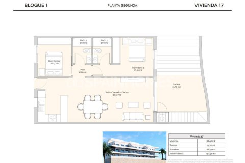 Dzīvoklis pārdošanā Finestrat, Alicante, Spānijā 2 istabas, 100 m2 Nr. 164276 - attēls 30
