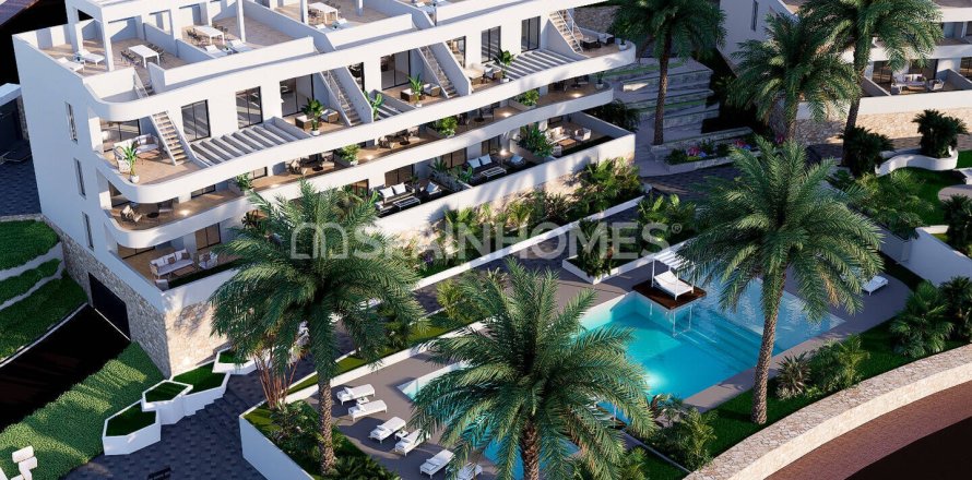 Dzīvoklis Finestrat, Alicante, Spānijā 2 istabas, 100 m2 Nr. 164276