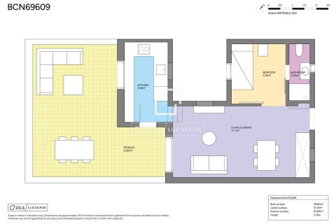 Penthouse for sale in Barcelona, Spain 1 bedroom, 40 sq.m. No. 168936 - photo 29