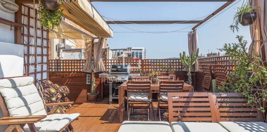 Penthauss Barcelona, Spānijā 1 istaba, 45 m2 Nr. 168936