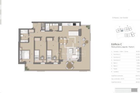 Wohnung zum Verkauf in El Masnou, Barcelona, Spanien 3 Schlafzimmer, 100 m2 Nr. 168948 - Foto 30
