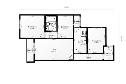 Wohnung zum Verkauf in Barbera Del Valles, Barcelona, Spanien 3 Schlafzimmer, 71 m2 Nr. 191098 - Foto 22