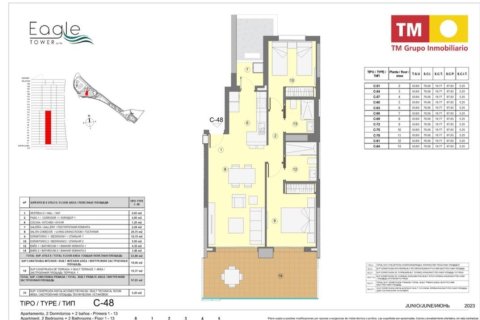 Huoneisto myytävänä Benidorm, Alicante, Espanja, 2 makuuhuonetta, 98 m2 No. 144515 - kuva 29