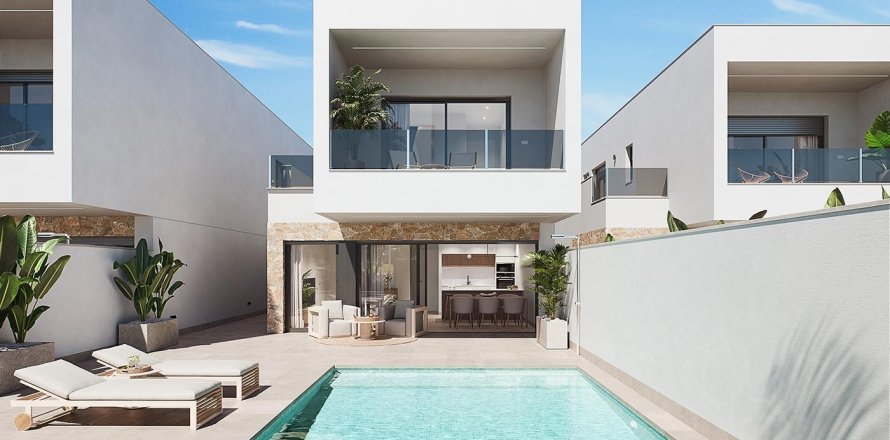 Villa a San Pedro del Pinatar, Murcia, Spagna 3 camere da letto, 112 mq. N° 151528