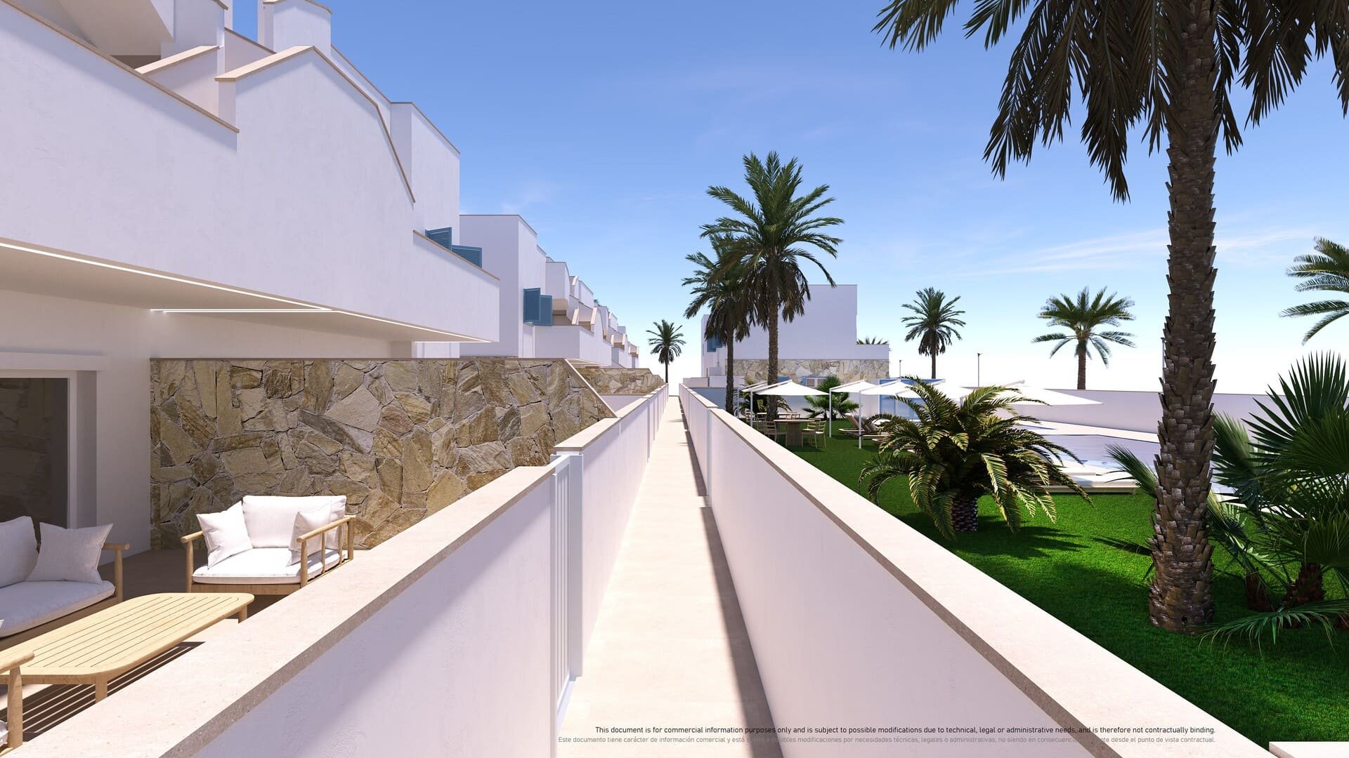 Bungalow in Torre de la Horadada, Alicante, Spain 2 bedrooms, 76 sq.m. No. 136352