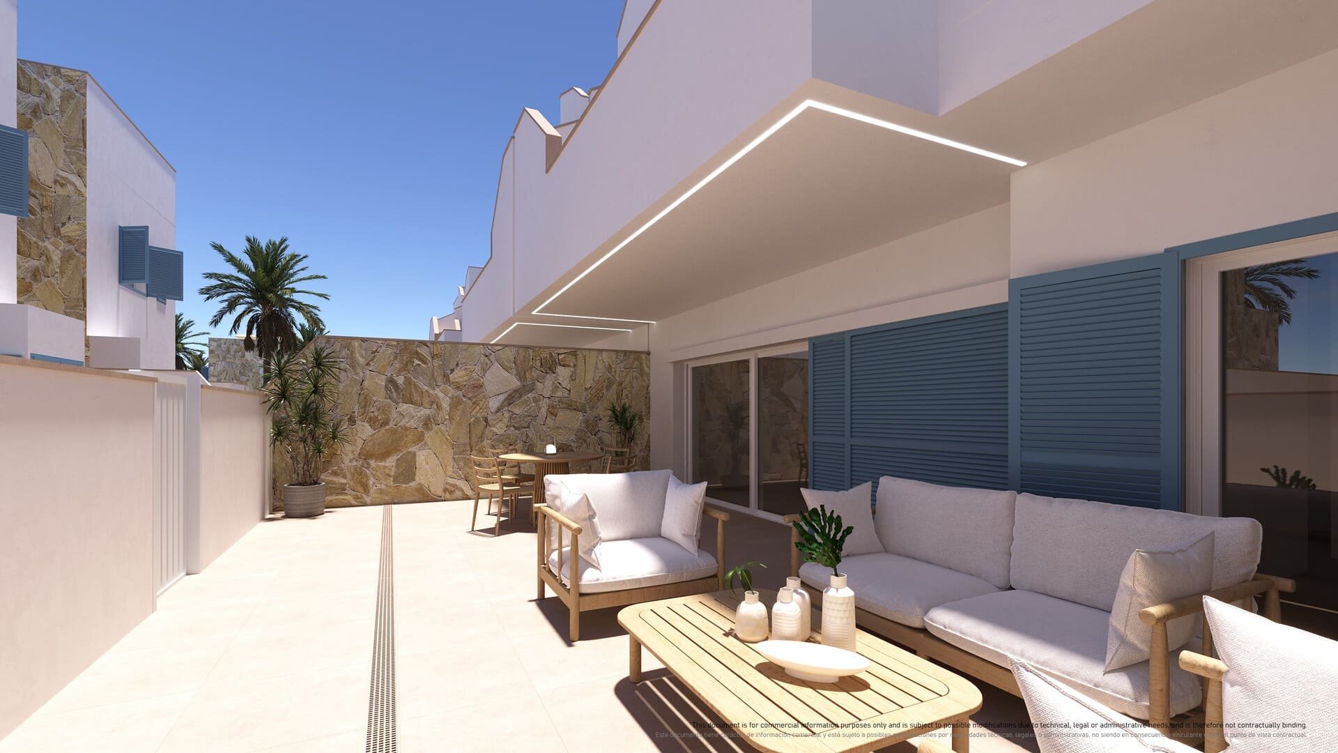 Bungalow in Torre de la Horadada, Alicante, Spain 2 bedrooms, 76 sq.m. No. 136352